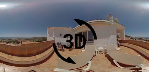 Link zu den 360° Kugel-Panoramafotos von Capuchinos 105 (Capuchinos)